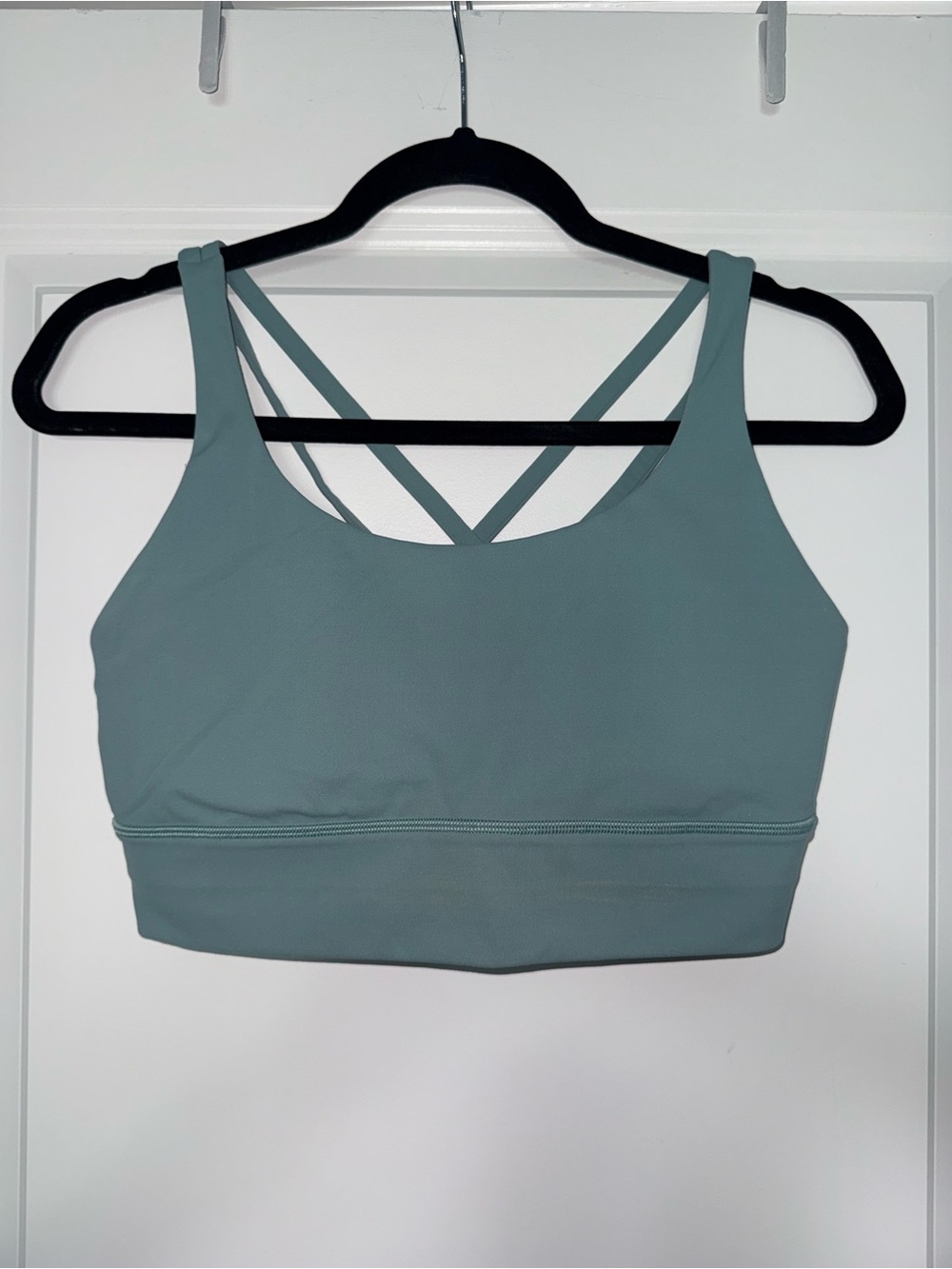 lululemon athletica Strappy Sports Bra — Sage Teal